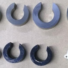 切割開口氣隙納米晶磁環